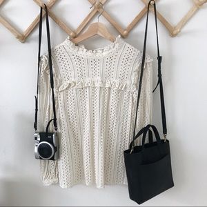 Madewell Crochet Top